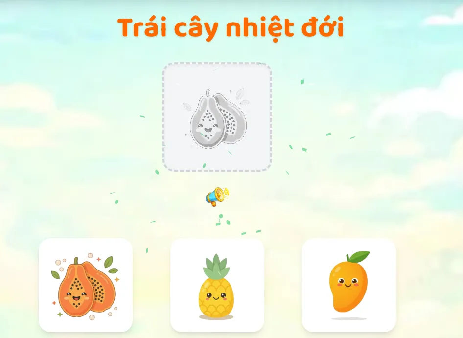 Bé rèn luyện trí nhớ qua các bài tập đố vui về trái cây